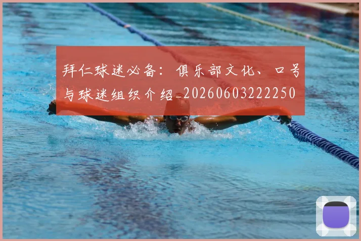 拜仁球迷必备：俱乐部文化、口号与球迷组织介绍_20260603222250